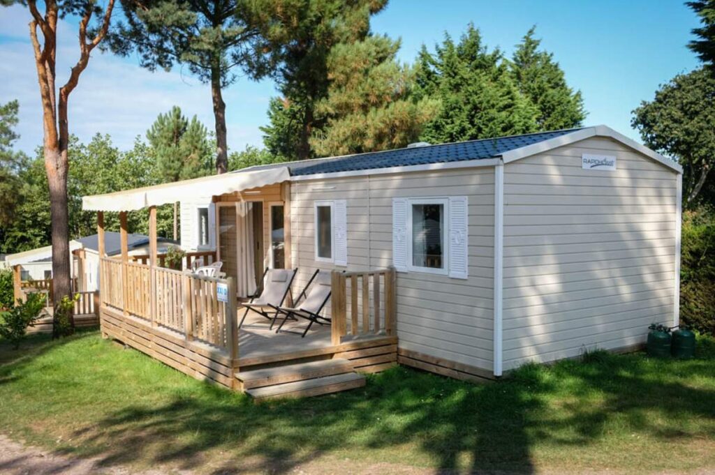 Mobil-home dans le Lot